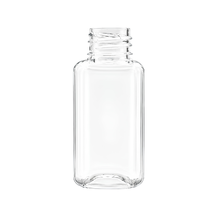 30ml Round PET Nellie Bottle (20mm neck) - No Closure - Clear